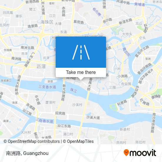 南洲路 map