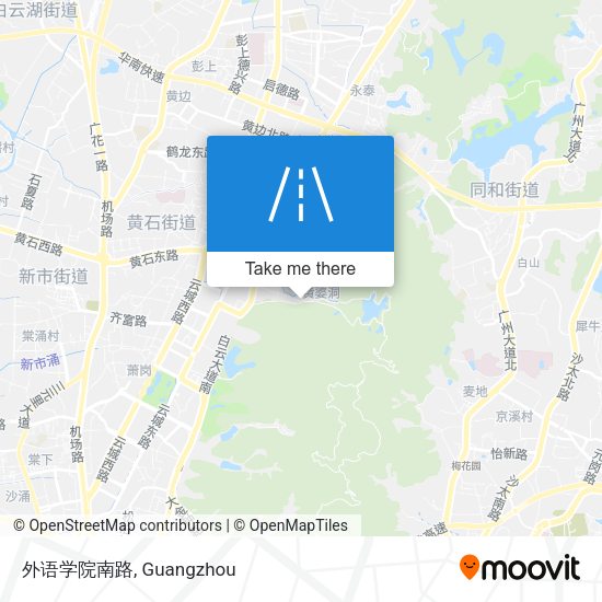 外语学院南路 map