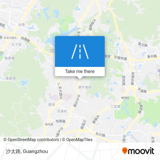 沙太路 map