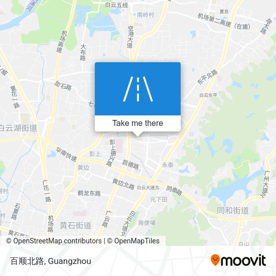 百顺北路 map