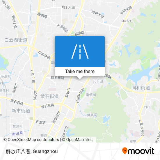 解放庄八巷 map