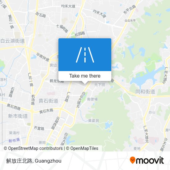解放庄北路 map