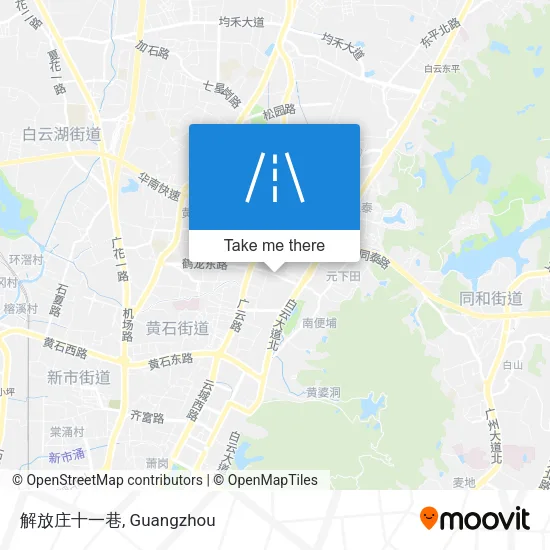 解放庄十一巷 map