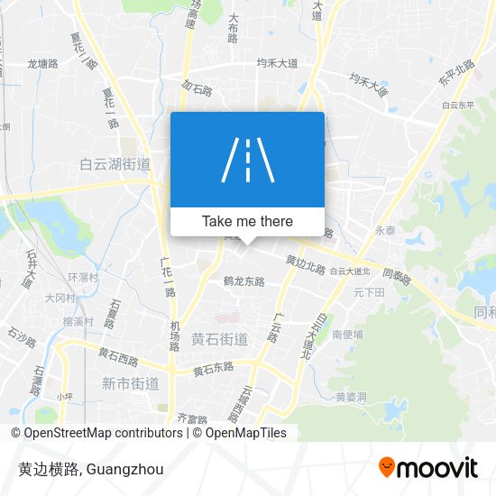黄边横路 map