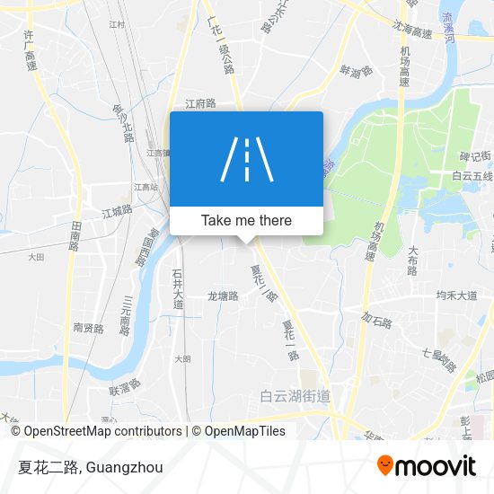 夏花二路 map