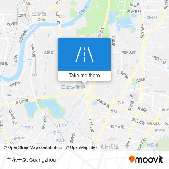 广花一路 map