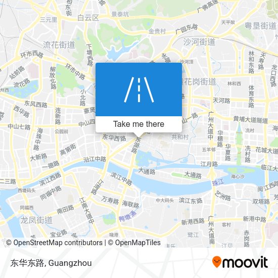 东华东路 map