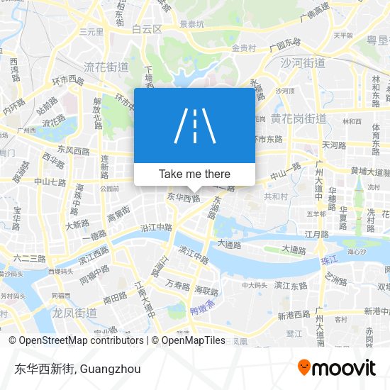 东华西新街 map