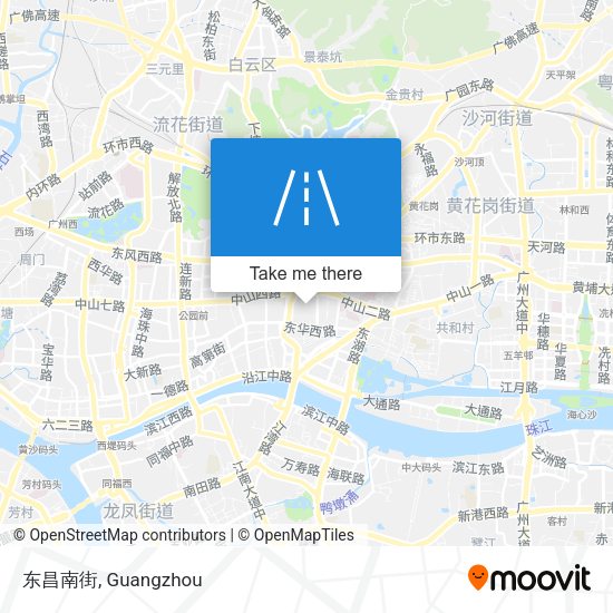 东昌南街 map