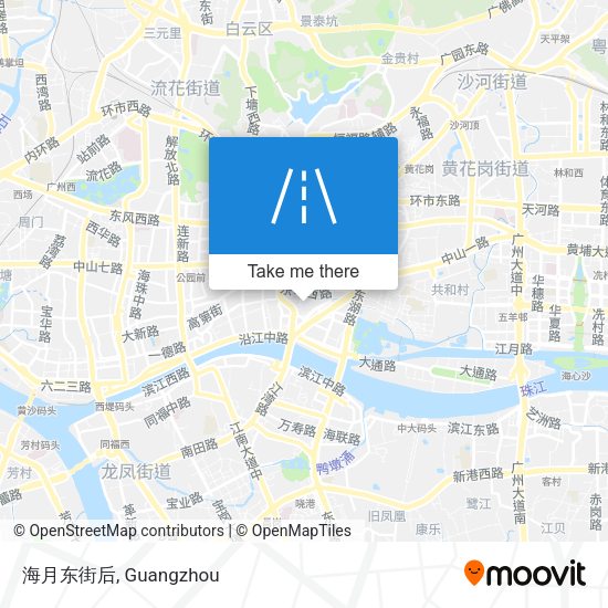 海月东街后 map