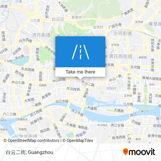 白云二街 map