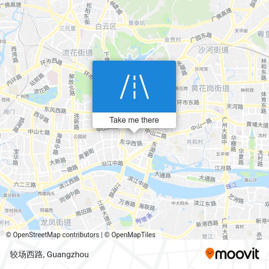 较场西路 map