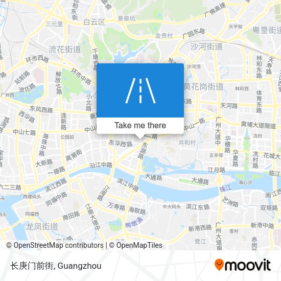 长庚门前街 map