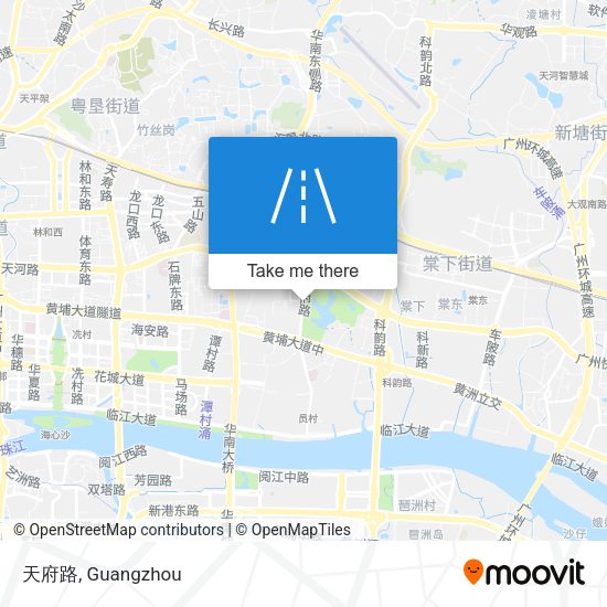 天府路 map