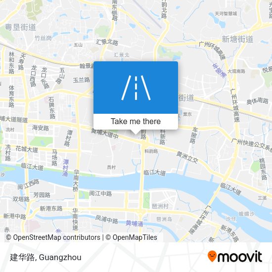 建华路 map