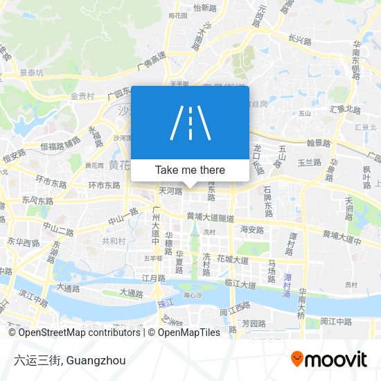 六运三街 map