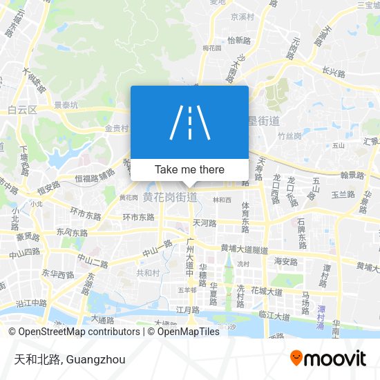 天和北路 map