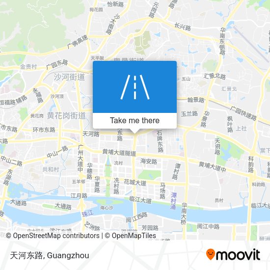 天河东路 map