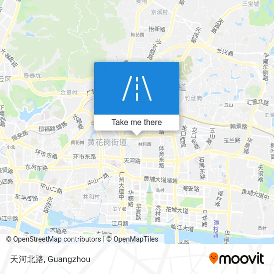 天河北路 map
