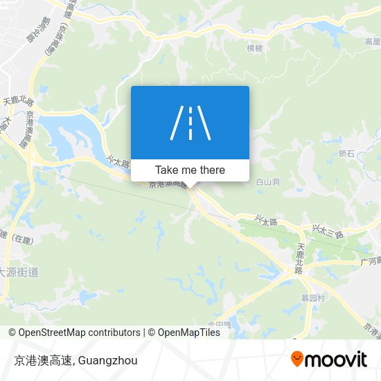 京港澳高速 map