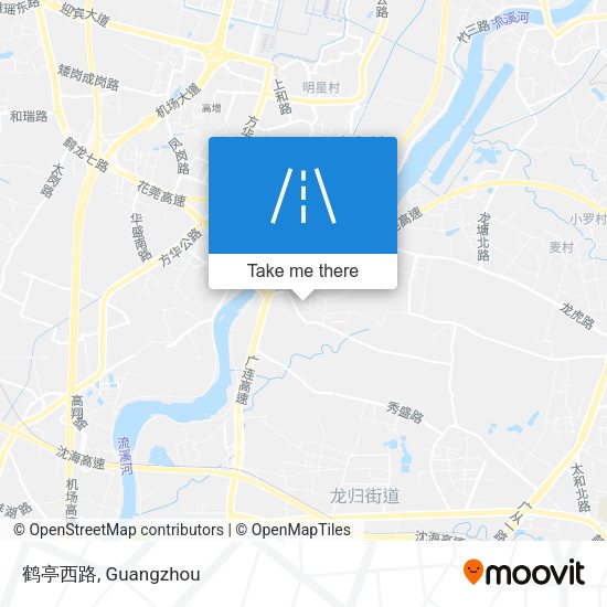 鹤亭西路 map