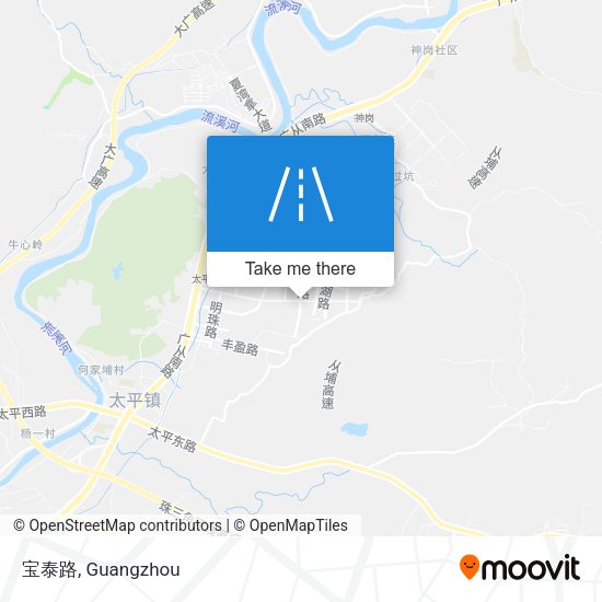 宝泰路 map
