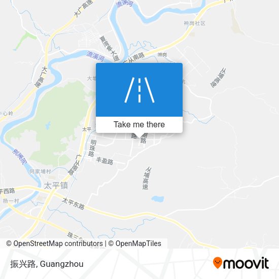 振兴路 map