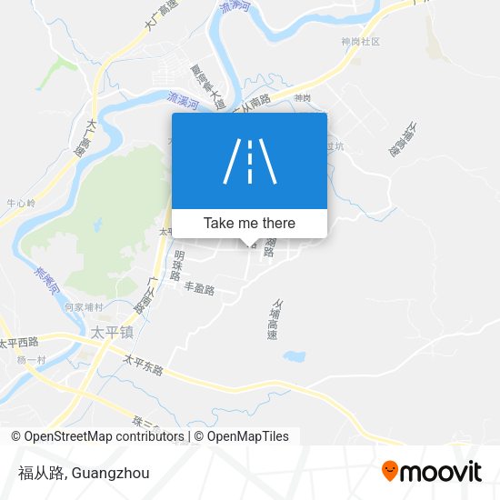 福从路 map