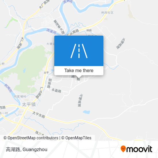 高湖路 map