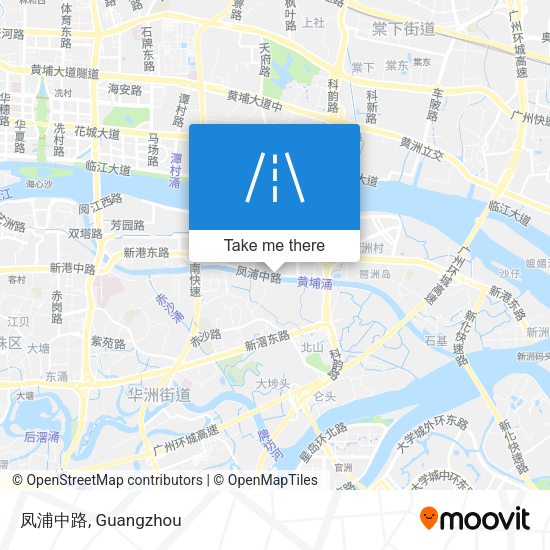 凤浦中路 map
