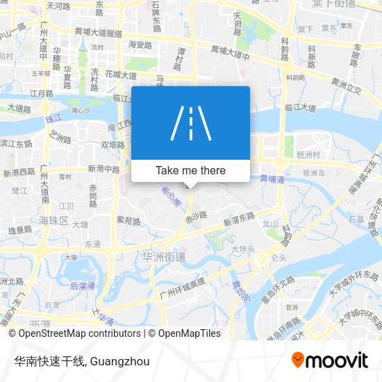 华南快速干线 map