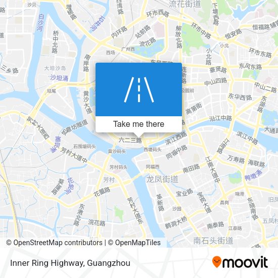 Inner Ring Highway map