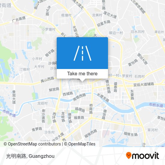 光明南路 map