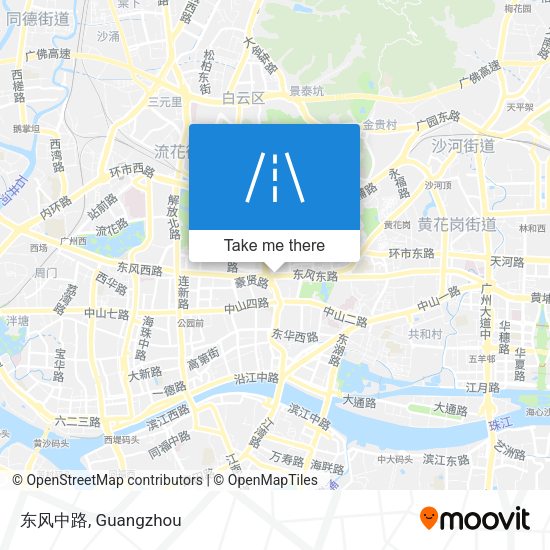 东风中路 map