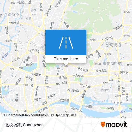 北校场路 map