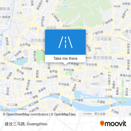 建设三马路 map