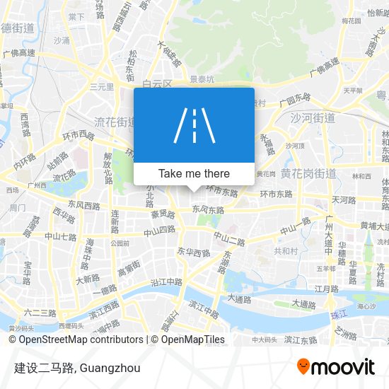 建设二马路 map