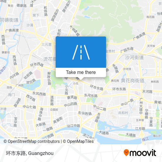 环市东路 map