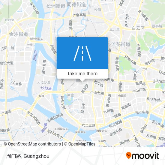 周门路 map