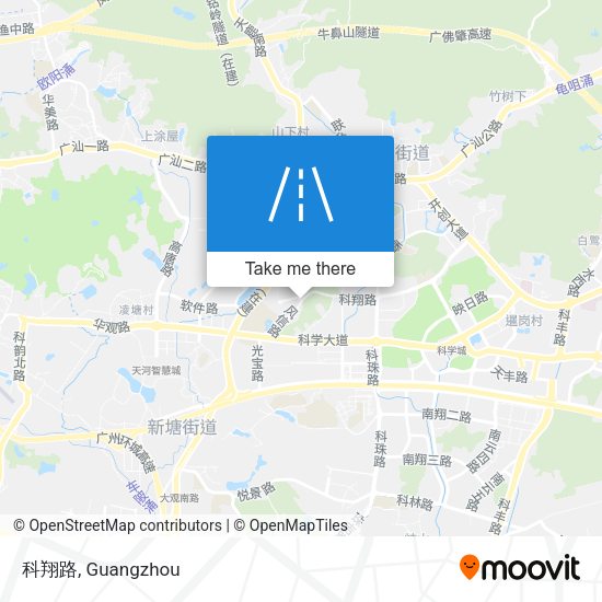 科翔路 map