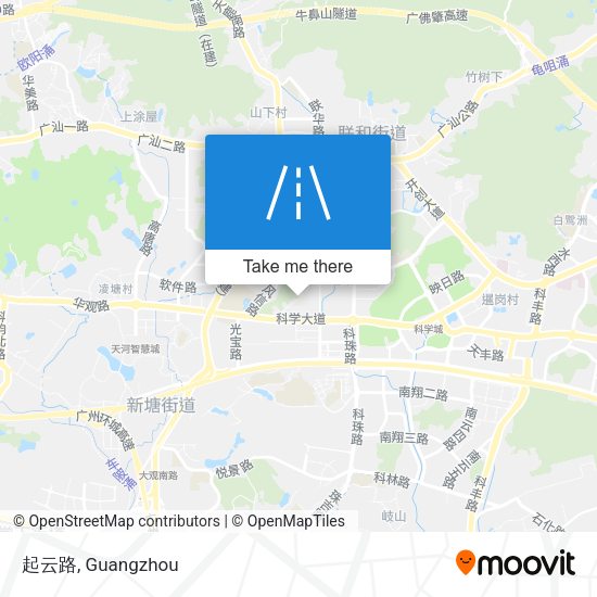 起云路 map