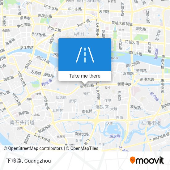 下渡路 map