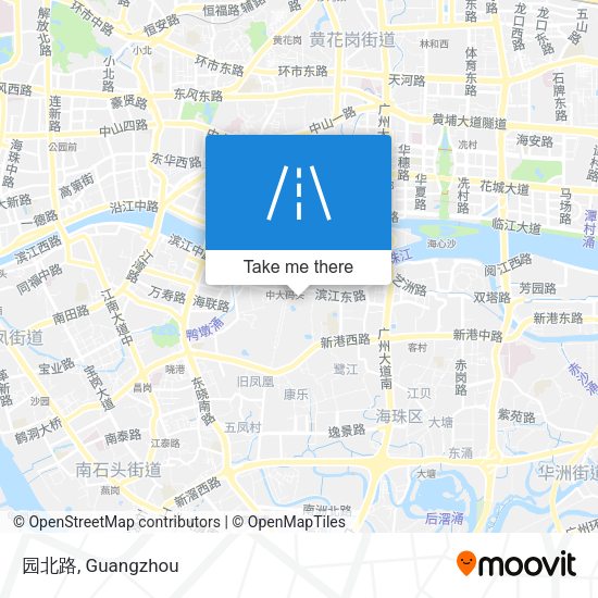 园北路 map