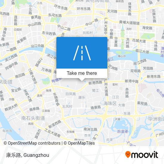 康乐路 map