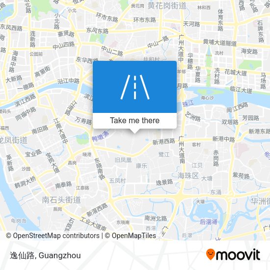 逸仙路 map