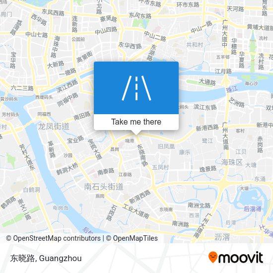东晓路 map