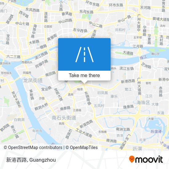 新港西路 map