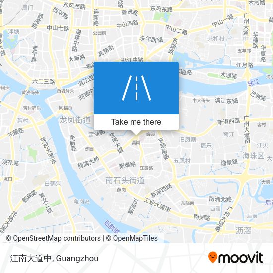 江南大道中 map