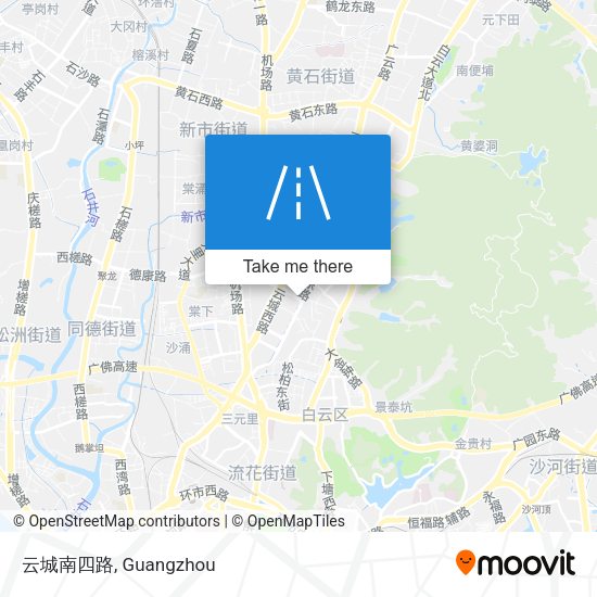 云城南四路 map