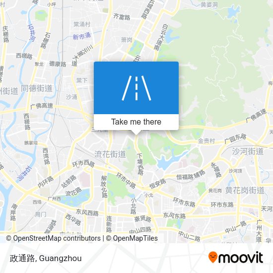 政通路 map